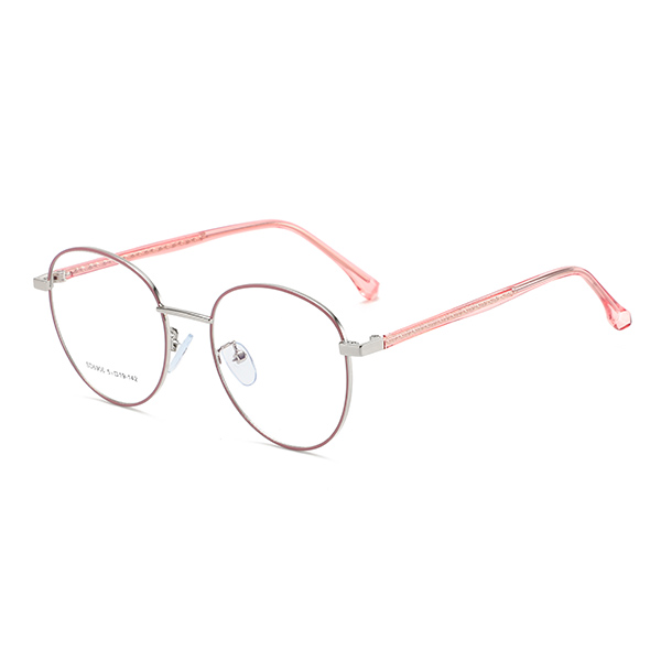Retro Roundish Shape Men/Women Metal Optical Frame #6006