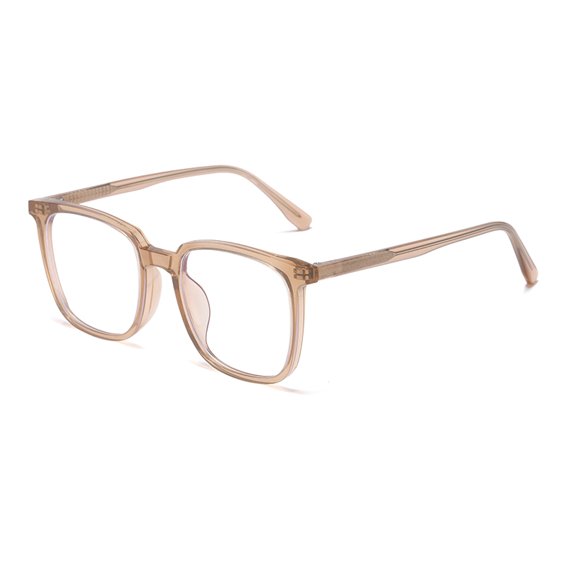 Forma quadrada readymade unissex TR90 Lentes Anti-azuis quadro óptico #81799