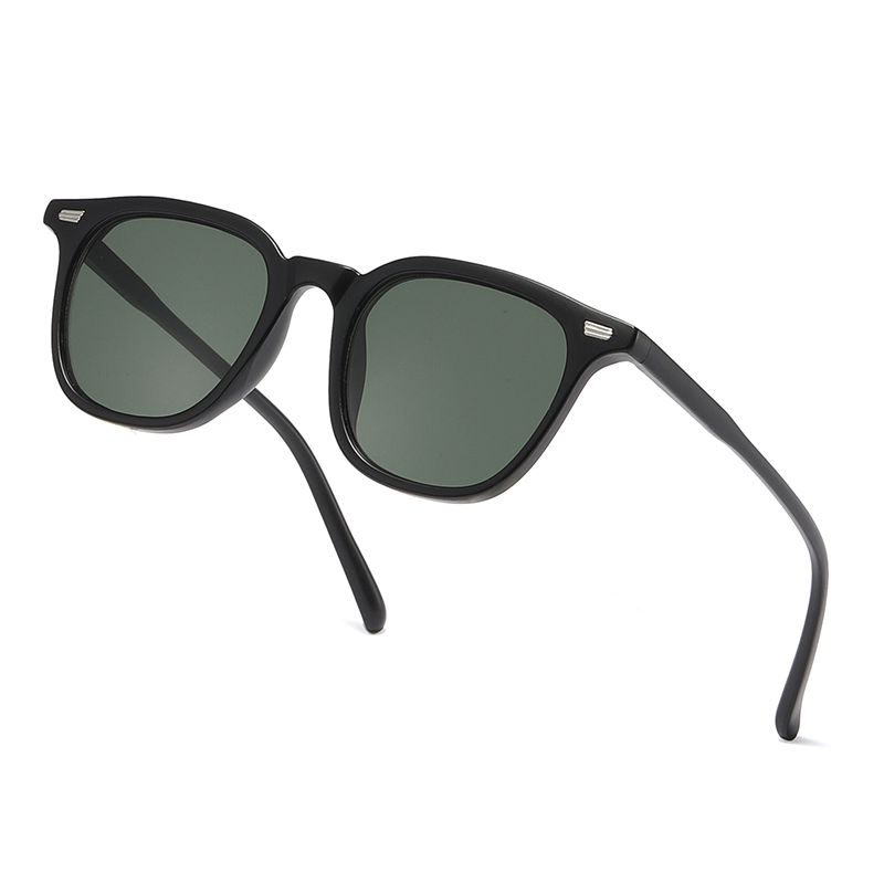 Moda Wayfarer Reciclado PC polarizou óculos de sol unissex #81592